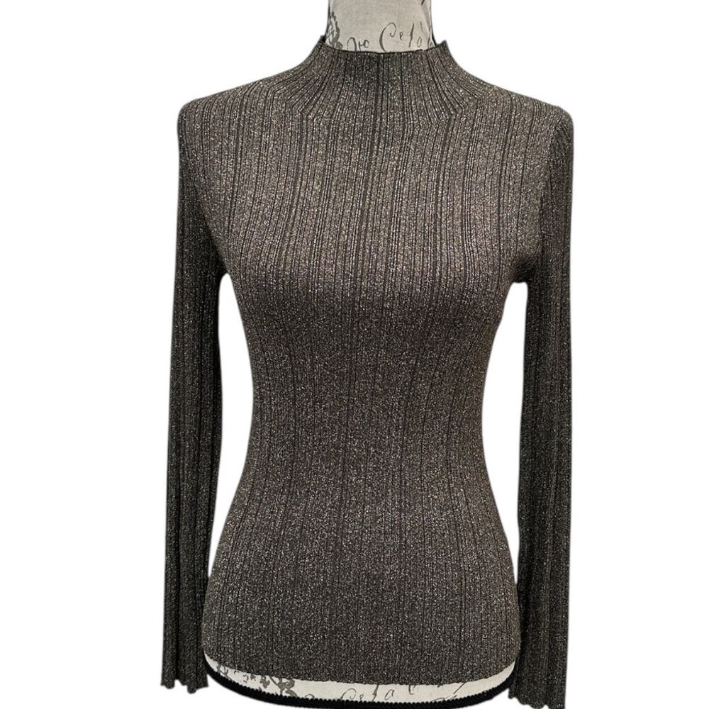 Rails Vivienne Sweater In Gold Lurex - image 2